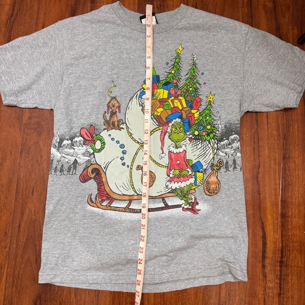 Dr Suess Grinch Christmas Vintage 2001 Shirt Size Medium Unisex - Picture 10 of 10